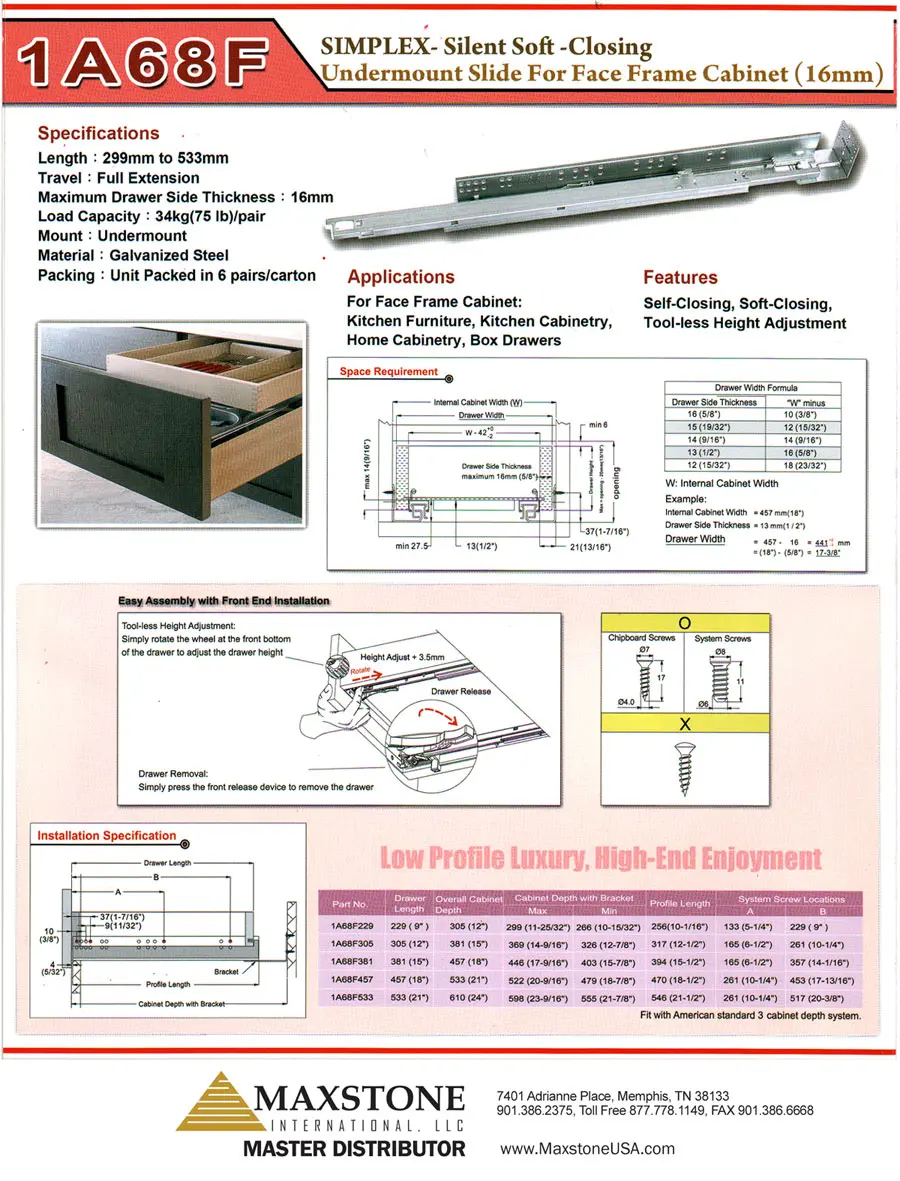 to MaxStone USA King Slide 2023